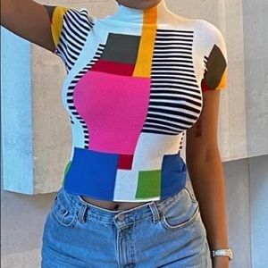 Colorblock Top